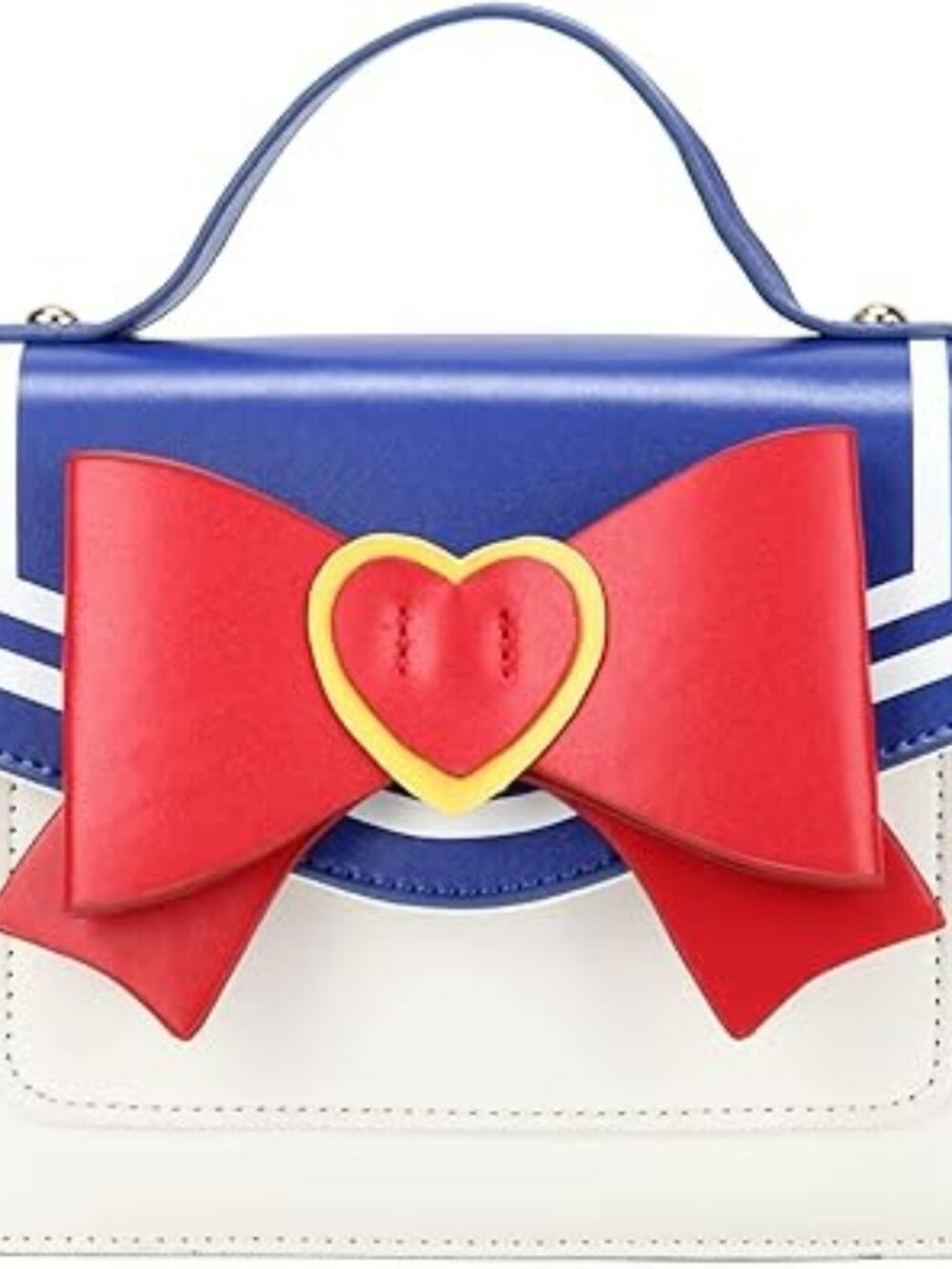 NEW Women's Purse Red White Blue Theme Park Style Shoulder Crossbody - Trendy